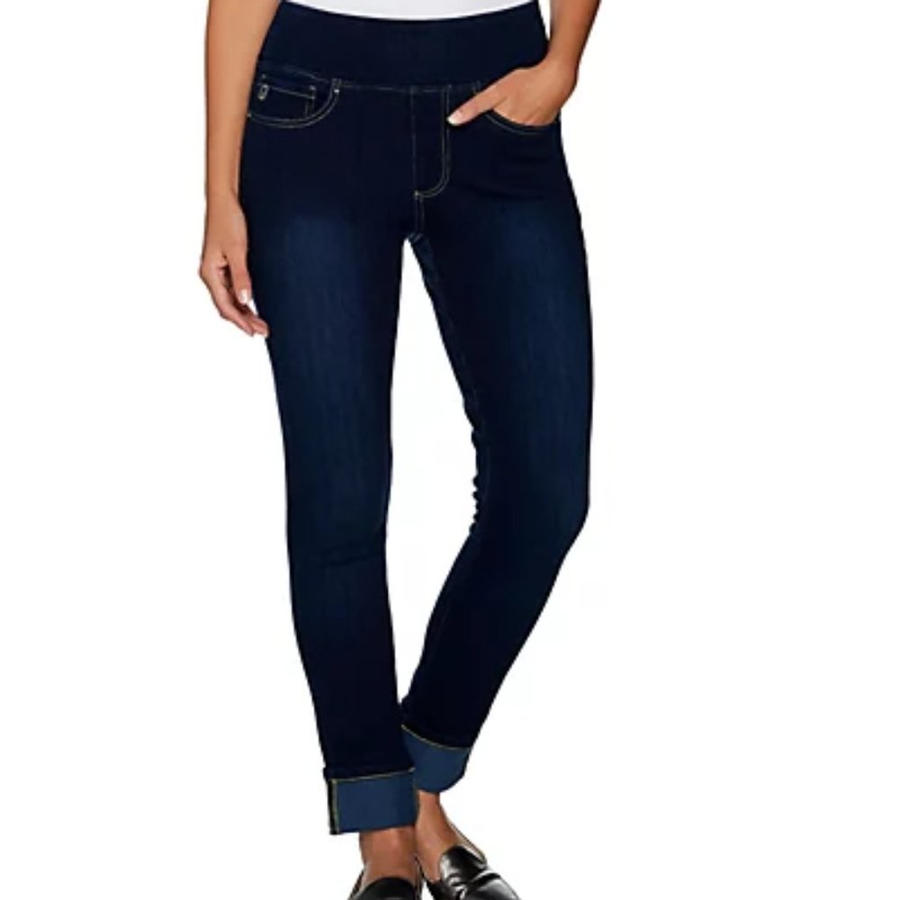 *Women's Flexibelle | Petite | Ankle Cuffed Jeans